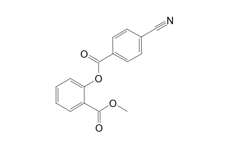 O-(4-Cyanobenzoyl)salicyclic acid methyl ester