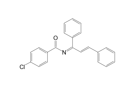 2-(p-Chlorophenyl)-4,6-diphenyl-1-oxa-3-azahexatriene
