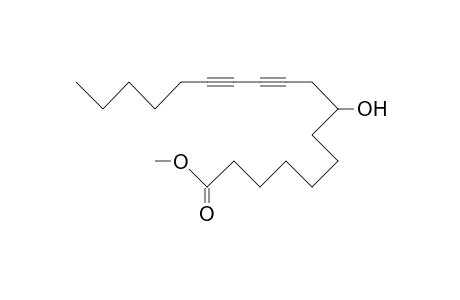 8-Hydroxy-octadeca-10,12-diynoic acid, methyl ester