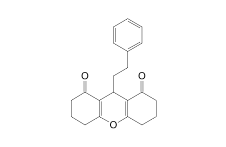 9-(2-Phenylethyl)-3,4,5,6,7,9-hexahydro-1H-xanthene-1,8(2H)-dione