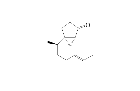 (1R,5S)-5-((R)-1,5-Dimethyl-hex-4-enyl)-bicyclo[3.1.0]hexan-2-one