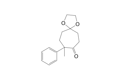 9-Methyl-9-phenyl-1,4-dioxaspiro[4.6]undecan-8-one