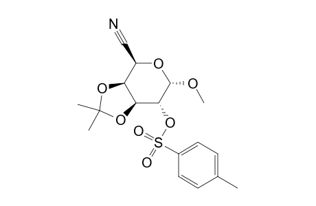 (+)-METHYL 3,4-0-ISOPROPYLIDENE-alpha-D-GALACTOPYRANOSIDURONONITRILE, p-TOLUENESULFONATE