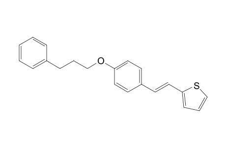 trans-2-{2-[4-(3-Phenylpropoxy)-phenyl]-vinyl}-thiophene
