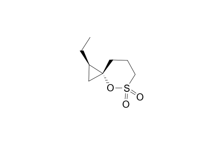 (1R,3R)-1-ethyl-4-oxa-5-thiaspiro[2.5]octane 5,5-dioxide