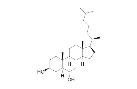 (3S,5S,6S,9R,10R,13R,14R,17R)-10,13-dimethyl-17-[(2R)-6-methylheptan-2-yl]-2,3,4,5,6,9,11,12,14,15,16,17-dodecahydro-1H-cyclopenta[a]phenanthrene-3,6-diol