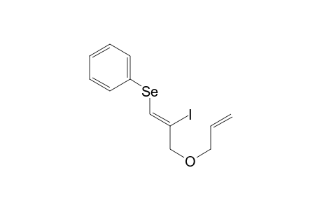 (Z)-3-Alloxy-2-iodopropenyl phenyl selenide