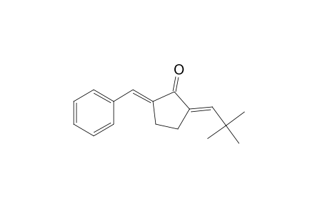 2-(2,2-dimethylpropylidene)-5-(phenylmethylene)cyclopentanone