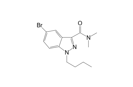 5-bromo-1-butyl-N,N-dimethyl-1H-indazole-3-carboxamide
