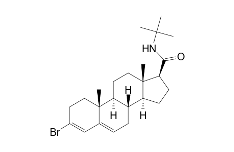 (8S,9S,10R,13S,14S,17S)-3-Bromo-10,13-dimethyl-2,7,8,9,10,11,12,13,14,15,16,17-dodecahydro-1H-cyclopenta[a]phenanthrene-17-carboxylic acid tert-butylamide