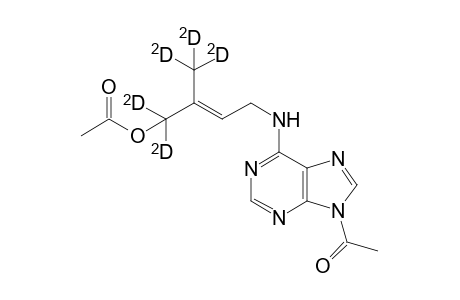 N-(9-acetylpurin-6-yl)-N-[(E)-4,4,4-trideuterio-3-[dideuterio(acetoxy)methyl]but-2-enyl]acetamide
