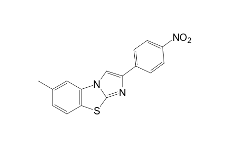 6-methyl-2-(p-nitrophenyl)imidazo[2,1-b]benzothiazole