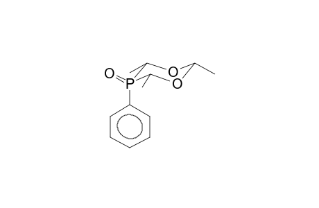 5-ENDO-PHENYL-5-OXO-2,4,6-TRIMETHYL-1,3,5-DIOXAPHOSPHORINANE