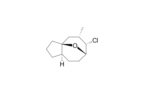 (1R*,3R*,6R*,11S*,12S*)-12-Chloro-11-methyl-2-oxatricyclo[6.3.1.0(2,6)]dodecane