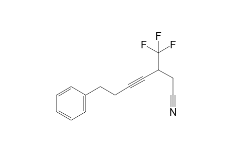 7-Phenyl-3-(trifluoromethyl)hept-4-ynenitrile