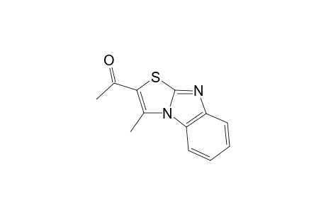 1-(1-Methyl-2-thiazolo[3,2-a]benzimidazolyl)ethanone