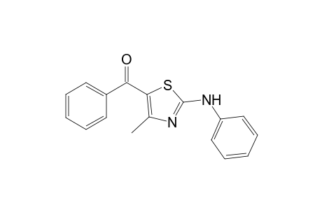 (2-anilino-4-methyl-1,3-thiazol-5-yl)(phenyl)methanone