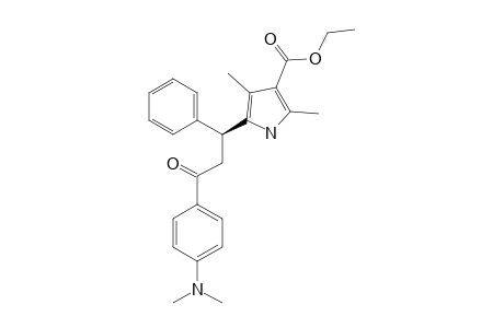 RAC-ETHYL-5-[3'-[4''-(DIMETHYLAMINO)-PHENYL]-3'-OXO-1'-PHENYLPROPYL]-2,4-DIMETHYL-1H-PYRROLE-3-CARBOXYLATE