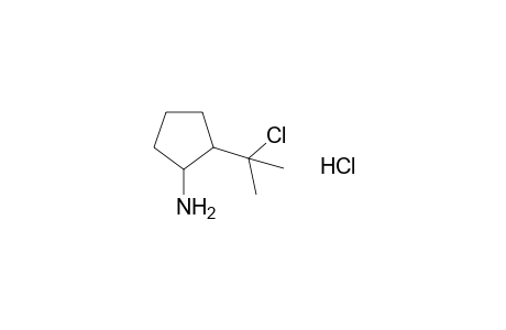 2-(1-CHLORO-1-METHYLETHYL)CYCLOPENTYLAMINE, HYDROCHLORIDE