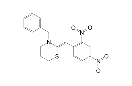 3-BENZYL-2-(2,4-DINITROBENZYLIDENE)-TETRAHYDRO-2H-1,3-THIAZINE