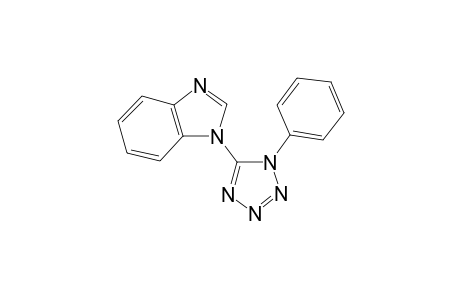 1-(1-phenyl-1,2,3,4-tetrazol-5-yl)benzimidazole