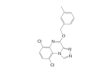 6,9-Dichloro-4-(3-methylbenzyloxy)[1,2,4]triazolo[4,3-a]quinoxaline