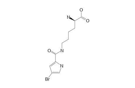 4-BROMOPYRROLE-2-CARBOXY-N-(EPSILON)-LYSINE