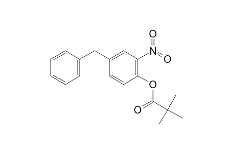 4-Benzyl-2-nitrophenol, trimethylacetate