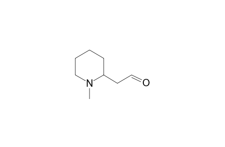 2-(1-Methylpiperidin-2-yl)acetaldehyde