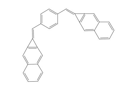 1,4-bis(Methylidene-1H-cyclopropa[b]naphthalenyl)-benzene