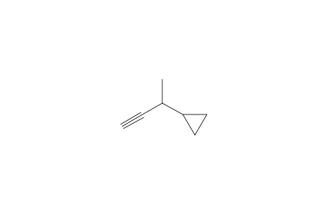 Cyclopropane, (1-methyl-2-propynyl)-