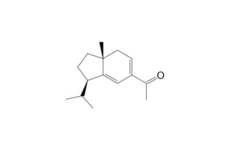 7-Acetyl-4-isopropyl-1-methylbicyclo[4.3.0]nona-5(6),7-diene