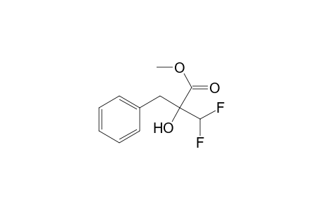 2-benzyl-3,3-difluoro-2-hydroxy-propionic acid methyl ester
