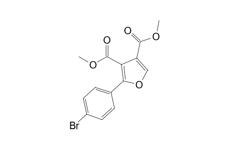 Dimethyl 2-(4-bromophenyl)furan-3,4-dicarboxylate