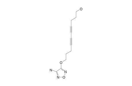 10-(4-AMINO-1,2,5-OXADIAZOL-3-YLOXY)-4,6-DECADIYN-1-OL