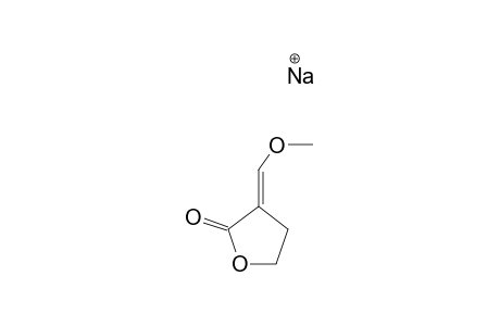 SODIUM-(E)-(2-OXODIHYDROFURAN-3-YLIDENE)-METHOXIDE