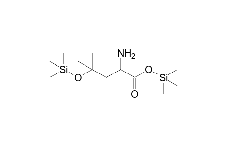 trimethylsilyl 2-amino-4-methyl-4-trimethylsilyloxypantanoate