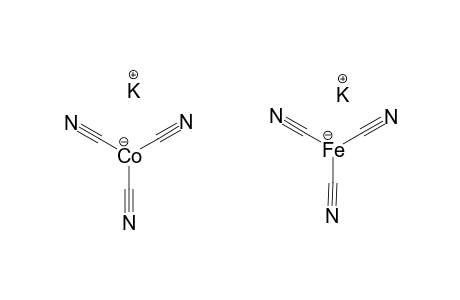 Potassium hexacyanocobalt(II)-ferrate(II)