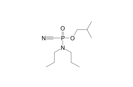 O-isobutyl N,N-dipropyl phosphoramido cyanidate