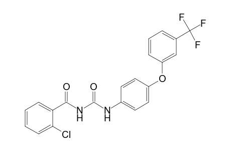 Benzamide, 2-chloro-N-[[[4-[3-(trifluoromethyl)phenoxy]phenyl]amino]carbonyl]-