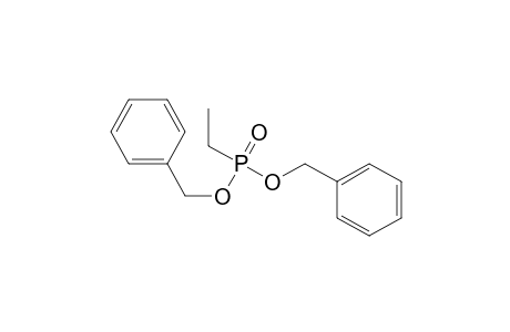 Phosphonic acid, P-ethyl-, bis(phenylmethyl) ester