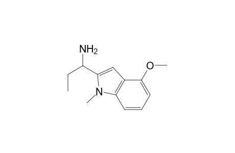 1H-Indole-2-methanamine, .alpha.-ethyl-4-methoxy-1-methyl-