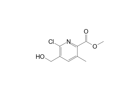 Methyl-6-chloro-5-(hydroxymethyl)-3-methyl-2-pyridinecarboxylate