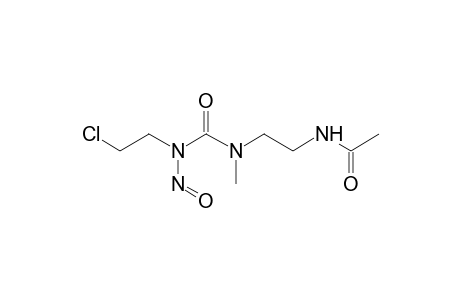 N-{2-[3-(2-Chloro-ethyl)-3-nitroso-1-methyl-ureido]-ethyl}-acetamide