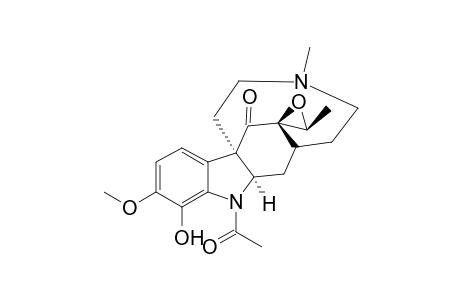 10-Demethoxy-12-hydroxy-17,19-epoxygeissovelline
