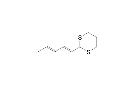 2-[(1E,3E)-penta-1,3-dienyl]-1,3-dithiane