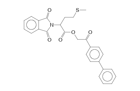 2-(1,3-Dioxo-1,3-dihydroisoindol-2-yl)-4-methylthiobutyric acid, 2-biphenyl-4-yl-2-oxoethyl ester