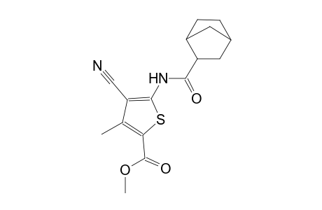 methyl 5-[(bicyclo[2.2.1]hept-2-ylcarbonyl)amino]-4-cyano-3-methyl-2-thiophenecarboxylate