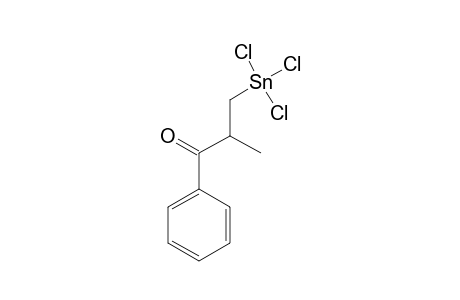 2-METHYL-3-(TRICHLOROSTANNYL)-PROPIOPHENONE