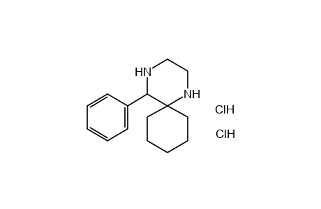 5-PHENYL 1,4-DIAZASPIRO[5.5]UNDECANE, DIHYDROCHLORIDE